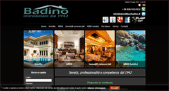 Desktop Screenshot of immobiliarebadino.it